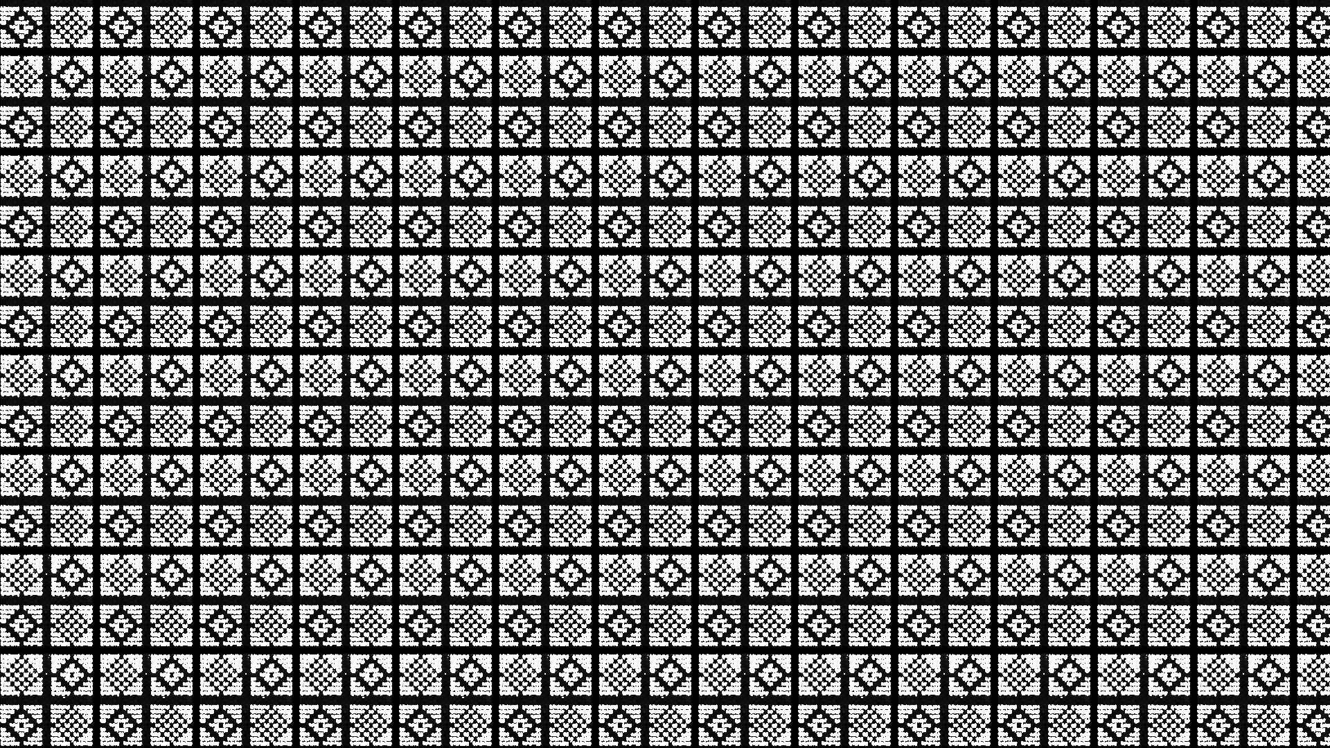 Traditional Sanquhar knitting pattern